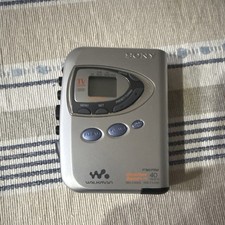 Sony Walkman WM-FX290 Silver Portable Cassette Player FM/AM Radio TV Tuner
