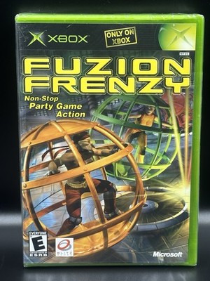 Fuzion Frenzy   Sealed   1st Print   Xbox