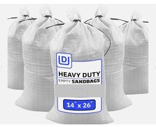 Sandbags Heavy Duty With Tie Strings 24x14 100 Count