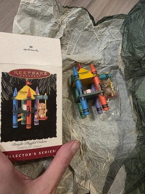 Crayola Crayon - Bright Playful Colors - 1994 Hallmark Ornament 
