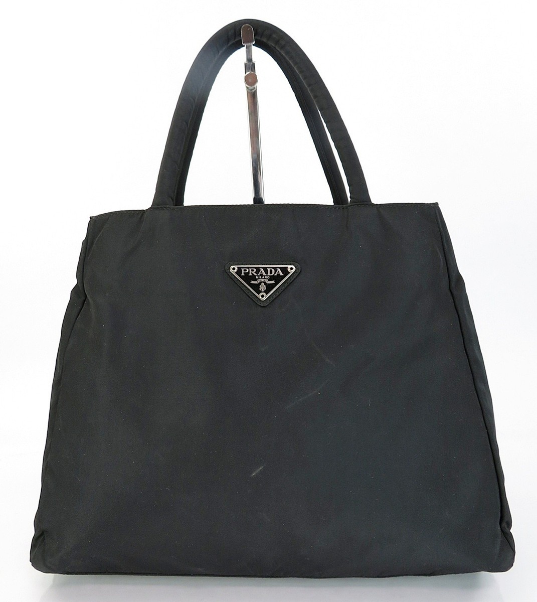 バッグ PRADA SPORT ARCHIVE NYLON TOTE HAND BAG Authentic PRADA Black Nylon Tote Bag Purse #62167 | eBay