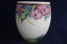 RARE VERSACE BY ROSENTHAL 'JUNGLE' LARGE VASE - BOXED
