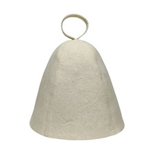 Chapeau de Sauna avec Boucle Entièrement Laine Chapeau de Sauna En Feutre