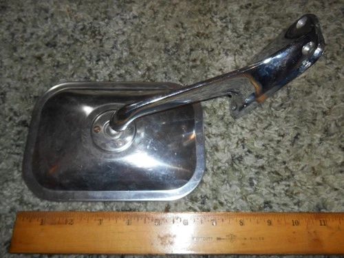1972 - 1981 Dodge Truck Mopar Mirror LH 3498611  Vintage Sport Side Chrome