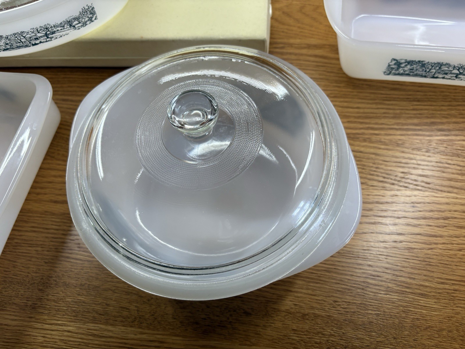 Vintage Glasbake  Casserole Baking Dishes. Lot of 6 Pieces. *READ*