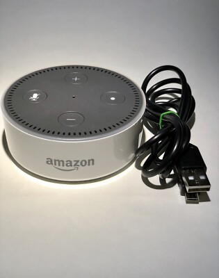 Amazon Echo Dot (2nd Generation) Smart Assistant - White