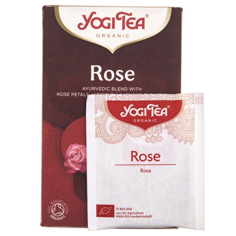 Yogi Tea Te Rosa, 17 bustine
