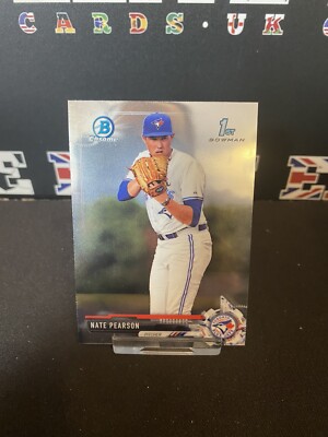 2017 Bowman Draft Chrome Nate Pearson 1. Bowman Karte B2-T1