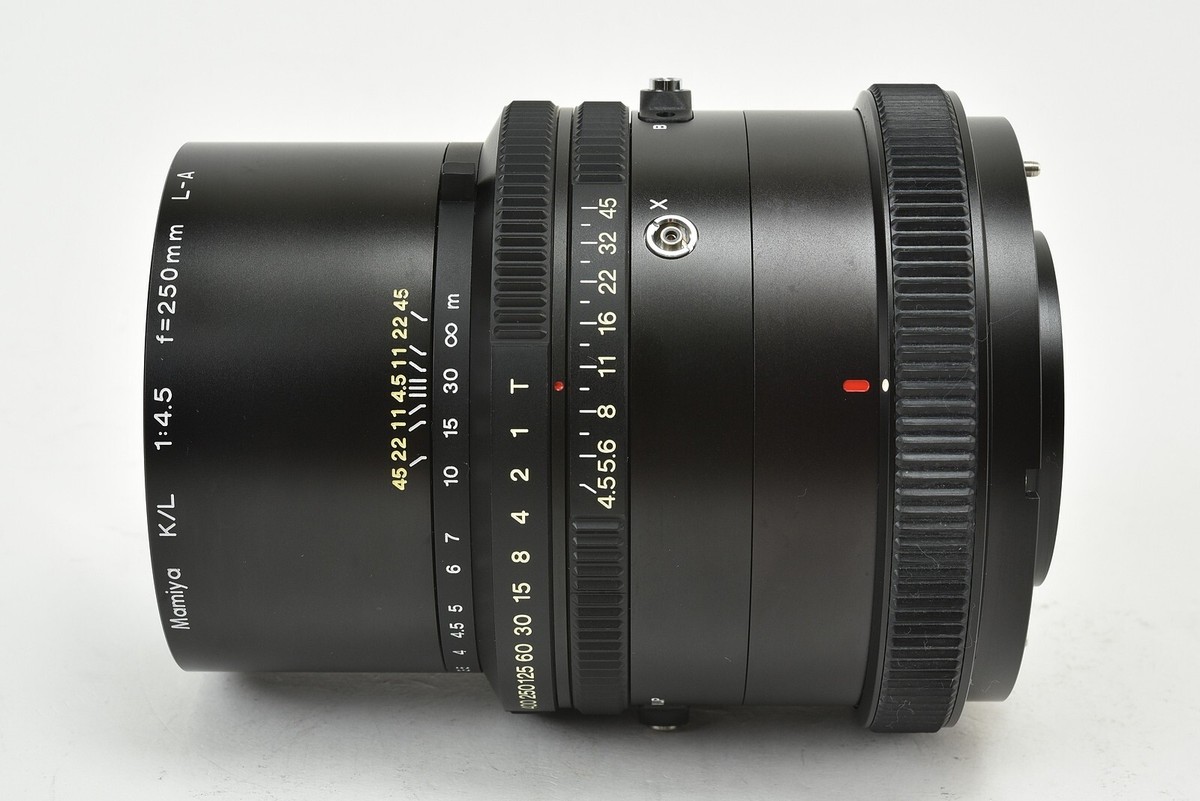 Mamiya K/L KL 250mm f/4.5 L-A MF Lens for RB67 Pro S SD