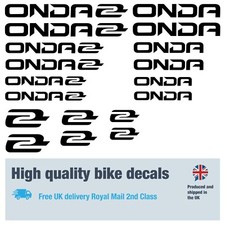 Decalcomanie bici Pinarello ONDA / ONDA2 cw protezione bici omaggio (confezione 33) -18 colori