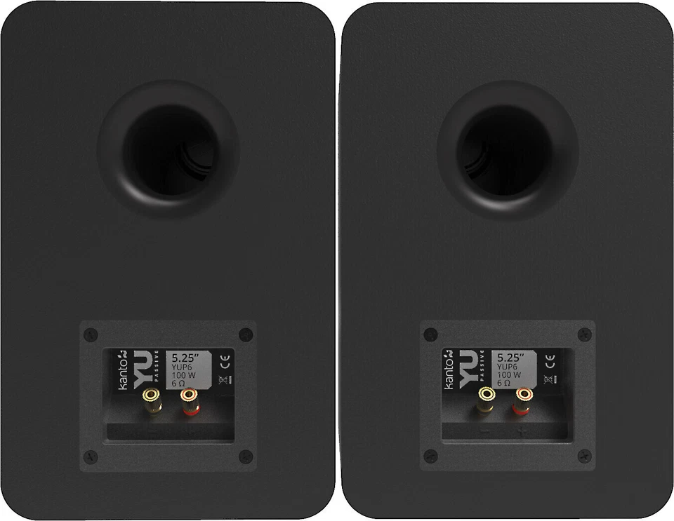 Altavoces de estantería Kanto YU 5,25" (negro) Foto 2 de 3