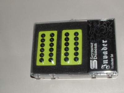 Seymour Duncan SH-8 Invader 6 String Pickup Set  (Toxic Yellow)   Brand New