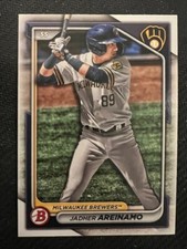 2024 Bowman - Jadher Areinamo ( Milwaukee Brewers ) Rookie Prospect #BP-2
