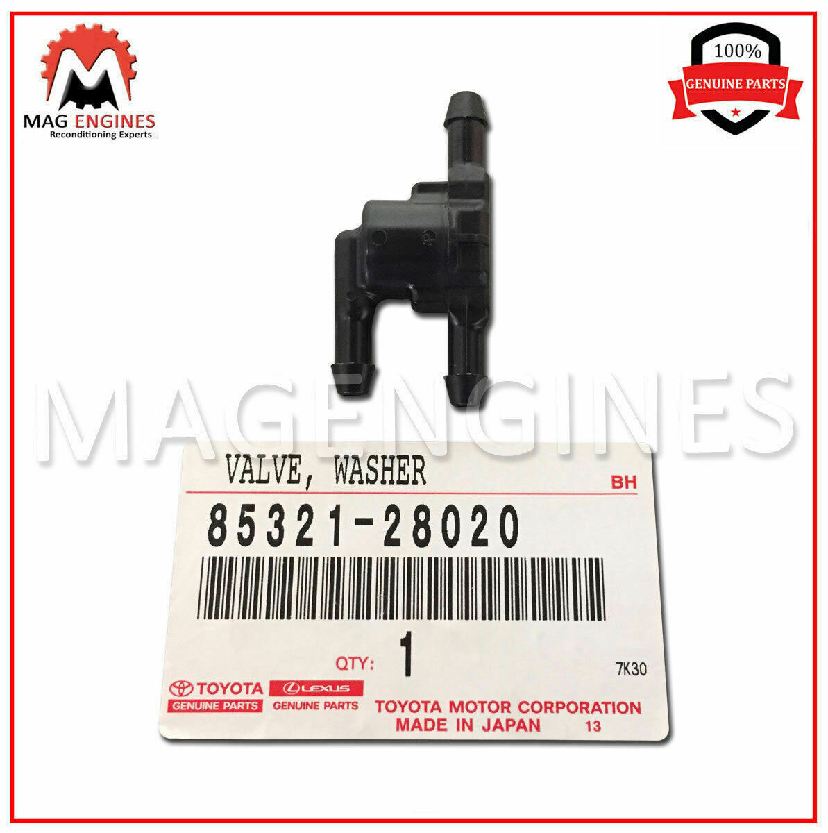 8538 27.0 新品未使用 85330-10280 Toyota OEM Genuine MOTOR & PUMP ASSY, WINDSHIELD