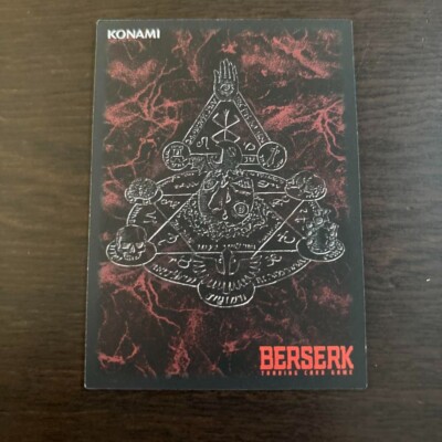 Berserk trading card retro Japan anime Konami Guts Griffith Zodd