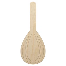 Whisk French Whip Cooking Baking Unfinished Wood Shape Cutout DIY Craft Projects