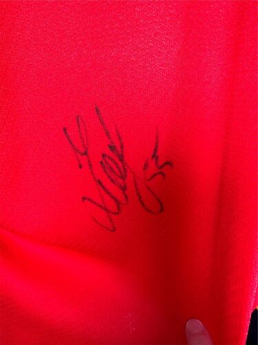 FLORIDA PANTHERS NHL HOCKEY 2002 TEAM SIGNED JERSEY CCM RED VINTAGE FIGHT STRAP - Picture 11 of 24