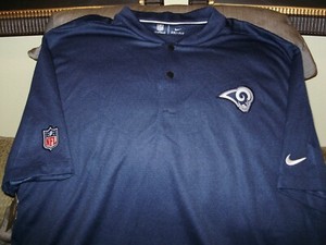 rams golf shirt