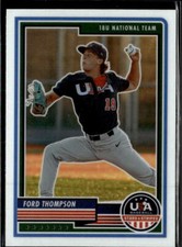 2023 Panini USA Baseball Stars & Stripes #17 Ford Thompson