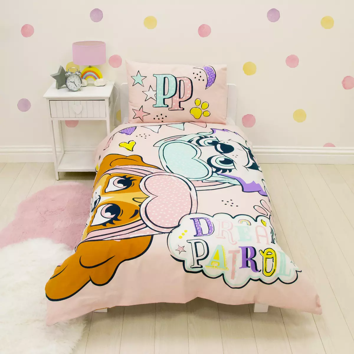 Paw patrol cot hot sale set