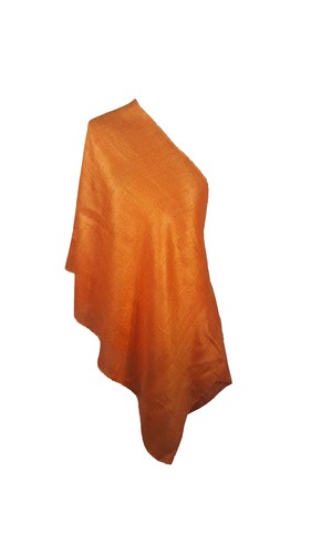 Elegante Mujer 100% Crudo Seda Chal Tiras - Imagen 16 de 16