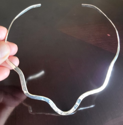 Erick's Sterling Silver Wavy Collar Taxco.925 - Picture 9 of 9