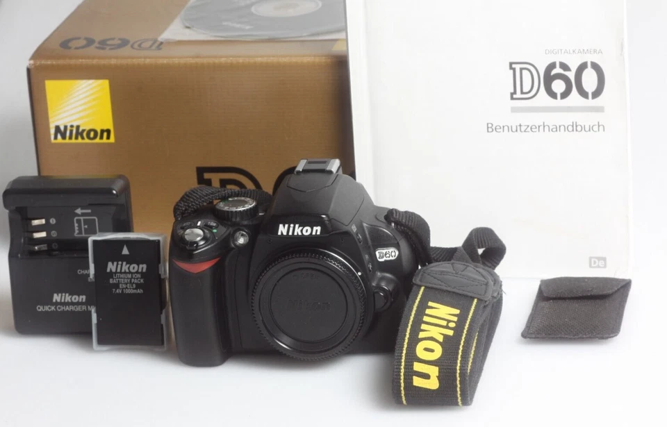 Nikon D60 DSLR Gehäuse Body