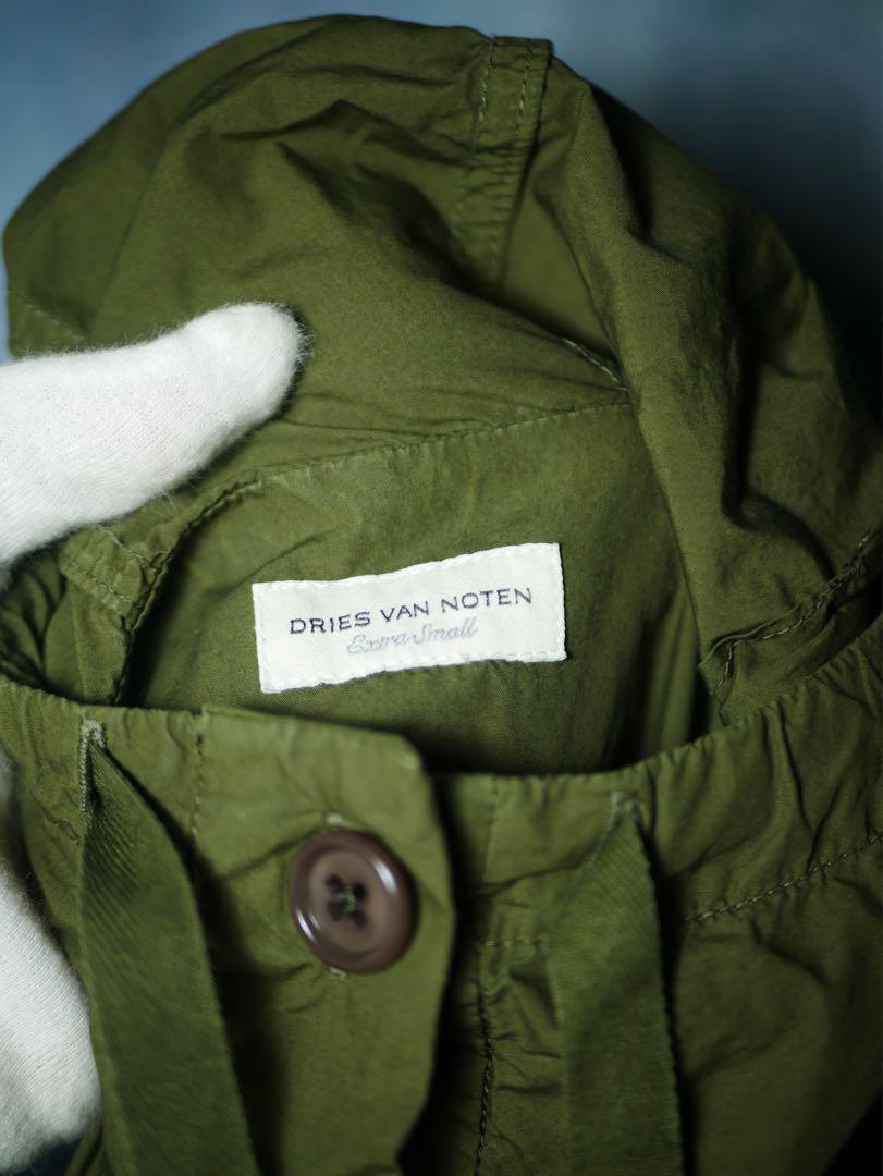 DRIES VAN NOTEN military smock dress XS | eBay 