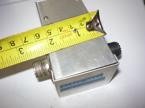 RF SAMPLER PEAK VOLTS UNIT - 6AL5 TUBE INSIDE FROM HAM RADIO ESTATE - Picture 9 of 12