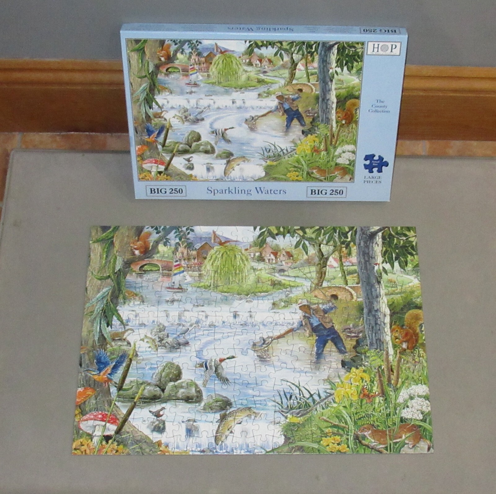 Sparkling Waters Big 250 Extra Large XL Piece Jigsaw Puzzle by House of