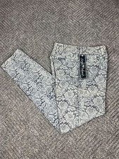 Vintage Sergio Valente Jeans Women's 24x30 High Waist Tapered Leg Floral NOS