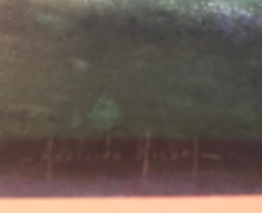 Adelaide Hiebel Print On Paper Litho Cottage Cottagecore Antique eBay