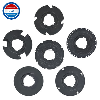ZHIXING 6 Pack 60009 Standad S-eed Plate Set Compatible With