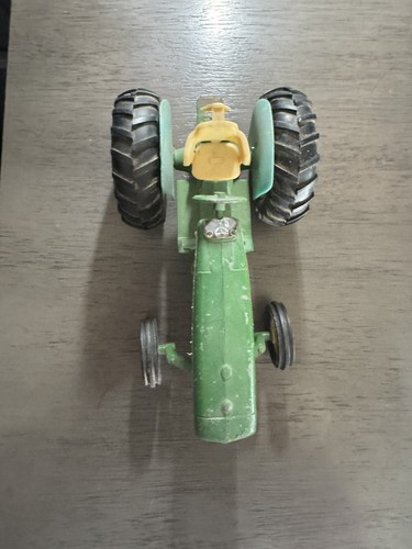 Vintage 1/16 scale Ertl John deere Diecast wide front end tractor green & yellow - Picture 3 of 7