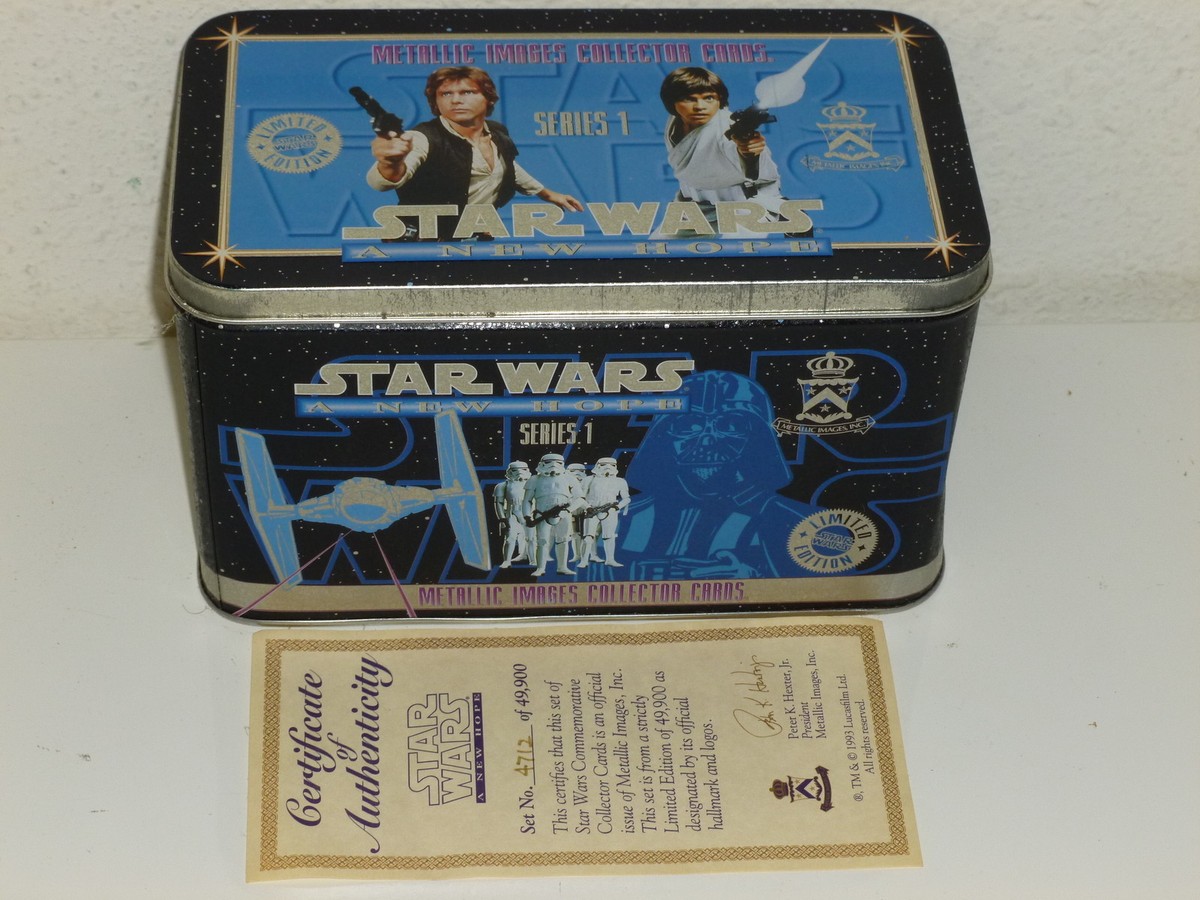 STAR WARS: A NEW HOPE - Metallic Images Collector Cards