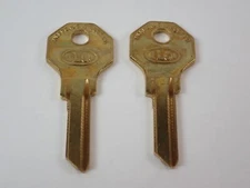ILCO Y21 Key Blanks Chrysler Dodge Plymouth Auto Car Truck Brass 2 each