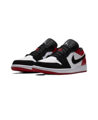 Jordan 1 Low Black Toe 2019 - 553558-116 | eBay
