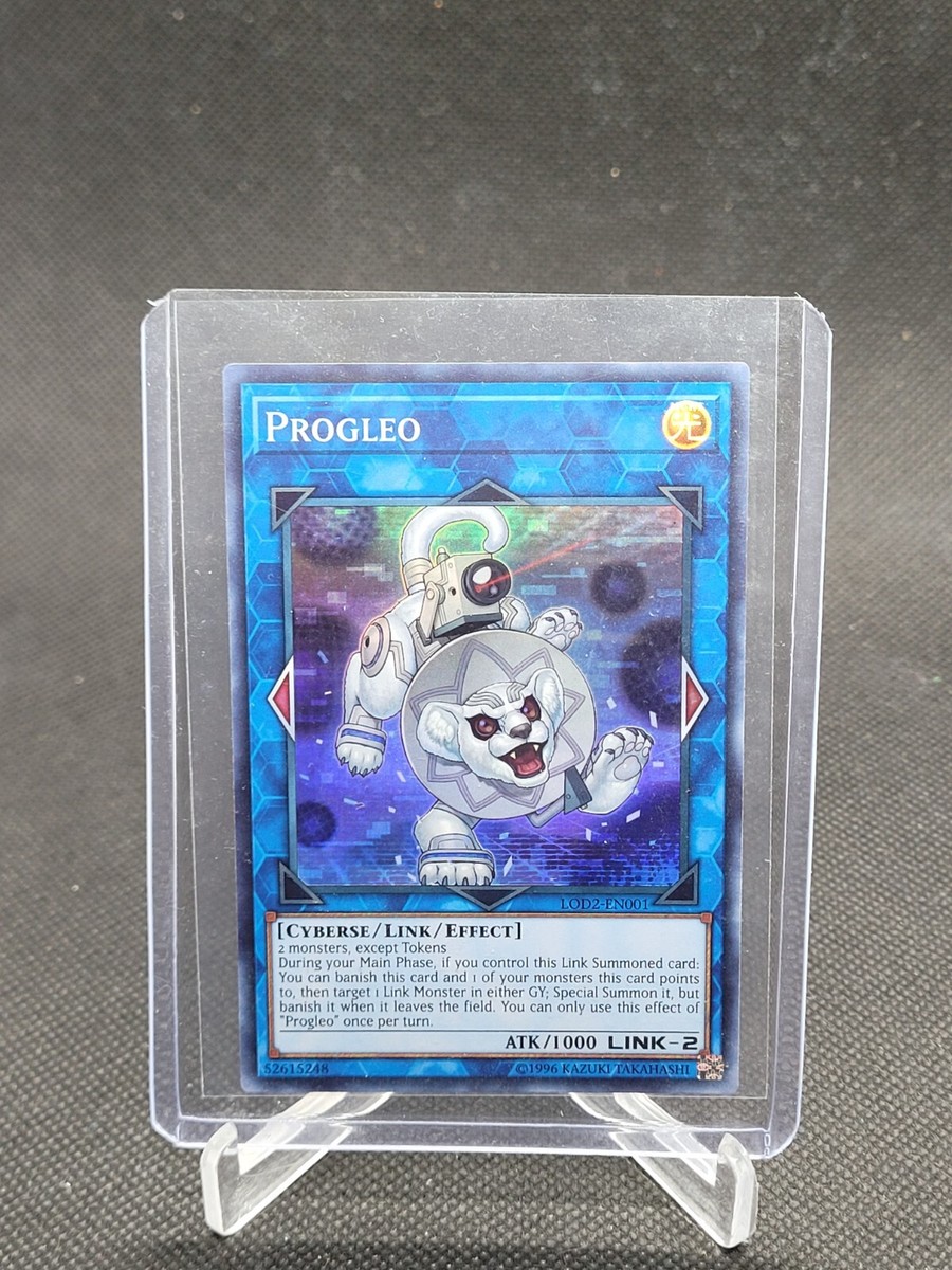 yugioh legacy of the duelist promo cards Yugioh! Progleo LOD2-EN001 Super Rare Legacy Of The Duelist Promo