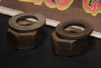 2x Pair OEM Rear CV Axle Shaft Nuts Wahers S13 S14 240sx Z32 300zx