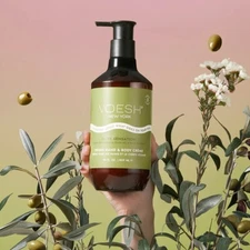 Voesh Vegan Hand & Body Creme Green Tea 28oz