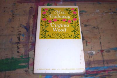 Virginia Woolf Mrs Dalloway Harvest Books 12mo Paperback VG