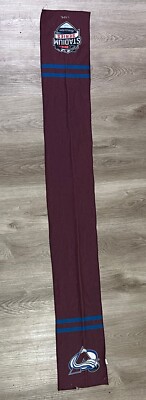 Colorado Avalanche NHL Coors Light 2016 Stadium Series Scarf Maroon Burgundy