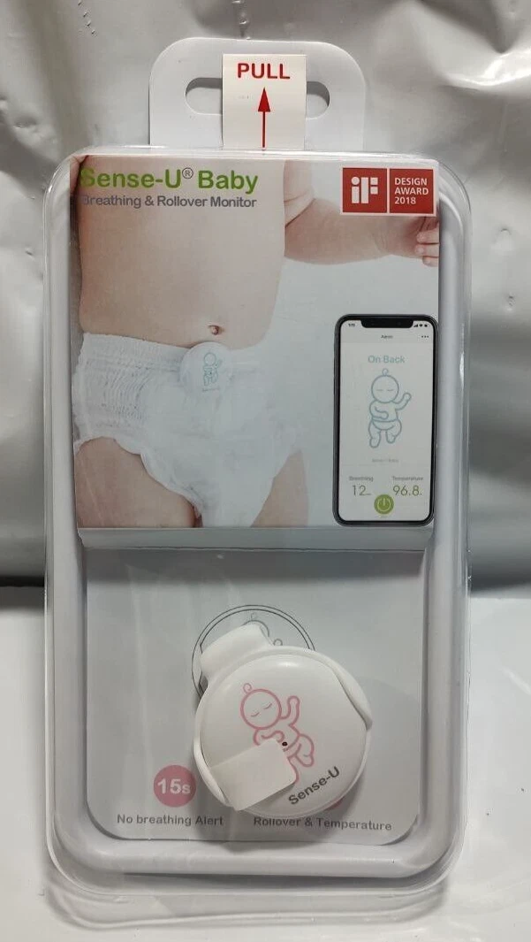Sense-U Smart Baby Abdominal Movement Monitor - Pink | eBay