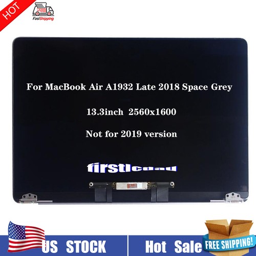 13.3"For MacBook Air8,1 A1932 2018 Gray MRE82LL/A MRE92LL/A LCD Display Screen - Picture 1 of 6