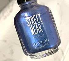Revlon Street Wear Nail Polish - SPLASH 19 - blue shimmer