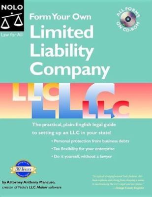 Form Your Own Limited Liability Company by Anthony Mancuso (2005, CD-ROM / Trade