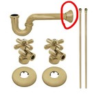 Kingston Brass Kpk207 Gourmet Scape Plumbing Supply Kit - Brass Incomplete