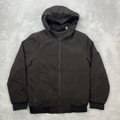 Levi's Jacke Herren Gr.S Softshell Windbreaker Schwarz Teddy Fell Warm Casual