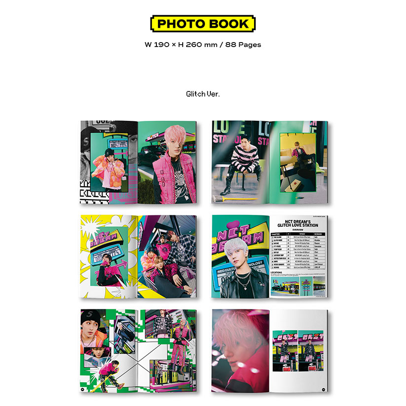 K-POP・アジア NCT DREAM glitch mode photobook ver NCT DREAM 2ND ALBUM: GLITCH MODE - PHOTOBOOK VER. (KOREAN
