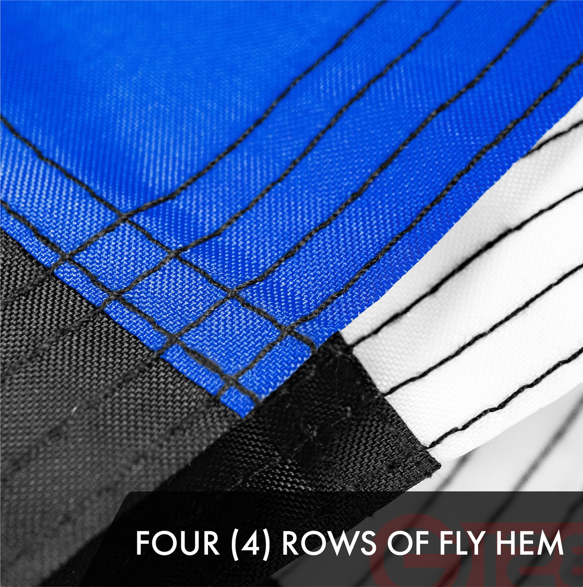 Dünne Blaue & Rote Linien Flagge – Ehrenflagge Für Polizei, Feuerwehr & First Responder | Robustes Polyester | Für Innen & Außen